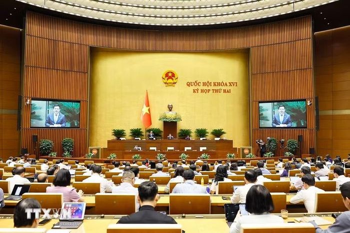 Dự thảo Luật Điện lực sửa đổi nhằm thúc đẩy phát triển nguồn điện, giảm thủ tục, nâng cao cạnh tranh và đảm bảo an ninh năng lượng quốc gia. (Ảnh: TTXVN)