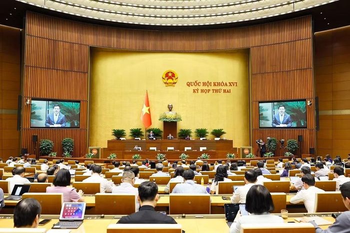 Toàn cảnh nghị trường chiều ngày 20/10. (Ảnh: Doãn Tấn/TTXVN)