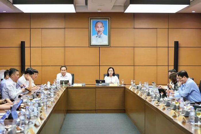 Quang cảnh phiên họp tổ (Ảnh: Media Quốc hội).