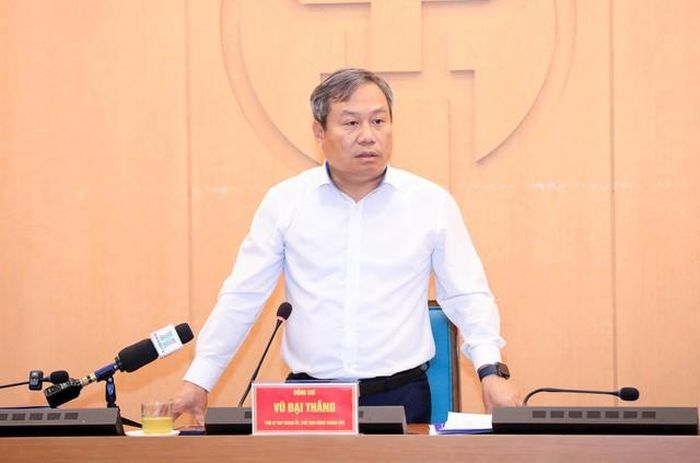 Chủ tịch UBND Thành phố Hà Nội Vũ Đại Thắng phát biểu kết luận (Ảnh: Viết Thành).