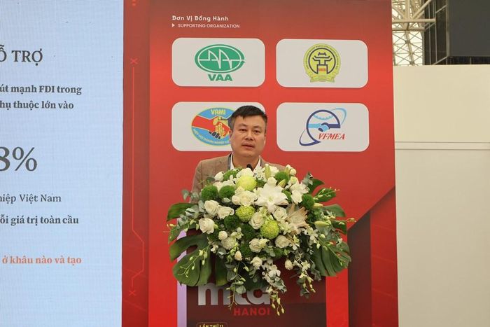 Ông Chu Việt Cường - Đại diện Cục Công nghiệp, Bộ Công Thương. Ảnh: Minh Ngọc