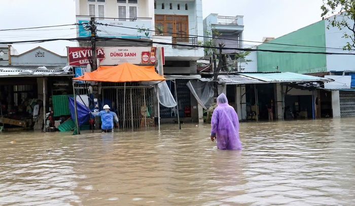 Nhà anh Dũng sau cơn bão Kalmaegi năm 2025 (Ảnh: NVCC)