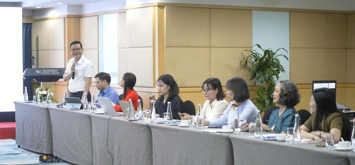 Ông Nguyễn Hồng Quang, Phó Cục trưởng Cục Môi trường, Bộ Nông nghiệp và Môi trường, phát biểu tại Hội thảo