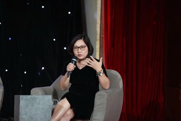 Bà Trịnh Mai Phương, Phó chủ tịch phụ trách nhân sự Unilever Việt Nam. Ảnh Quỳnh Hương