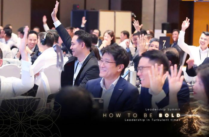 Một trong những chương trình được ACB tổ chức nhằm xây dựng không gian học tập, đối thoại và chia sẻ tri thức dành cho đội ngũ lãnh đạo doanh nghiệp. Ảnh: Quỳnh Anh