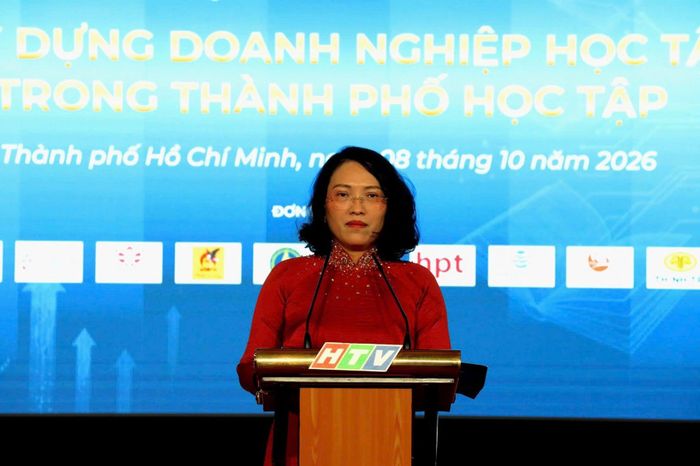 Bà Trương Hải Thanh, Phó giám đốc Sở Giáo dục và Đào tạo TP.HCM. Ảnh: Quỳnh Hương
