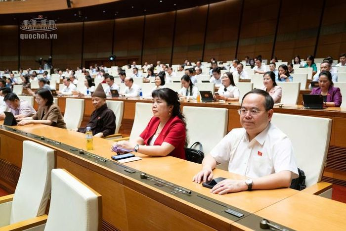 Các đại biểu tham dự phiên họp.