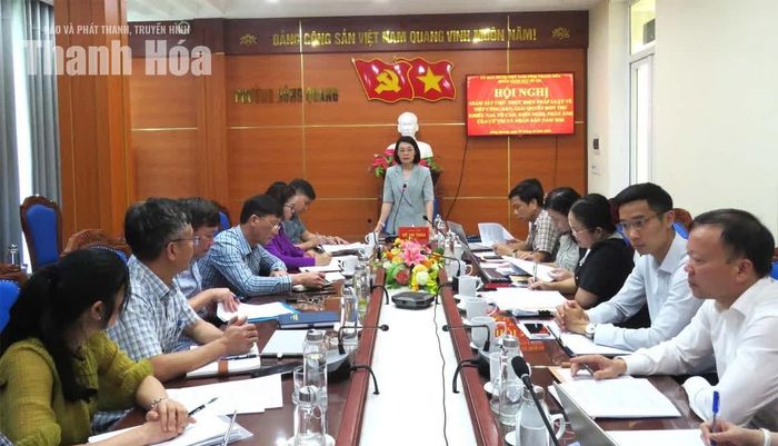 Đoàn Giám sát số 236 Ủy ban MTTQ tỉnh giám sát việc thực hiện pháp luật về tiếp công dân, giải quyết đơn thư, khiếu nại, tố cáo, kiến nghị, phản ánh của cử tri và Nhân dân phường Đông Quang.