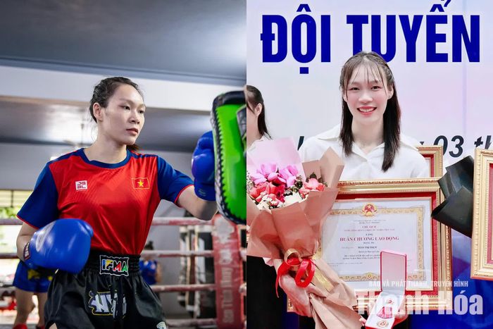 Hàn Thị Thuý đã có hai kỳ Đại hội liên tiếp (2018 và 2022) giành HCV.