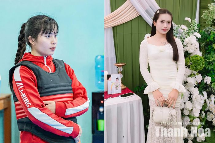 Hình ảnh Vân Anh trong tập luyện và cuộc sống đời thường.