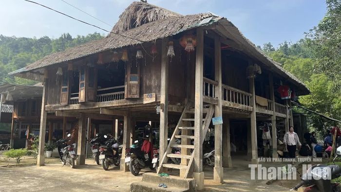 Nhà sàn Thái cổ kính, gìn giữ nét truyền thống tại bản Ngàm, xã Sơn Điện, tỉnh Thanh Hoá.