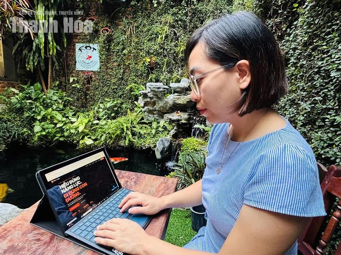 ThS. Phạm Thị Ngàn, nhà sáng lập nền tảng “Nghề chọn người”, dự án vào bán kết Cuộc thi “Dự án khởi nghiệp trong đoàn viên, thanh niên tỉnh Thanh Hóa” năm 2026.