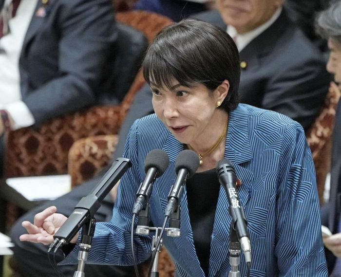 Thủ tướng Nhật Bản Sanae Takaichi - Ảnh: Kyodo.
