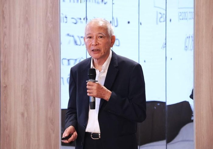 GS. Trần Thục: "Vai trò trọng yếu của ngành là cung cấp thông tin khí tượng thủy văn, cảnh báo sớm, cảnh báo tác động, dữ liệu rủi ro và nền tảng kỹ thuật để cơ quan có thẩm quyền quản trị rủi ro và ra quyết định". Ảnh: K.Trung