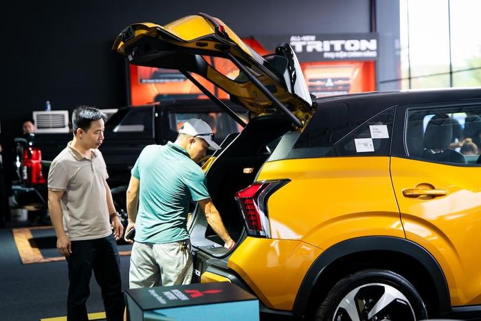 Khu vực dành riêng cho cộng đồng yêu xe cũng là một điểm hẹn đáng chú ý, quy tụ các hội nhóm sử dụng xe Mitsubishi để cùng nhau trao đổi kinh nghiệm.