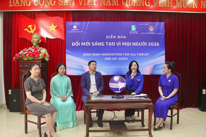 Diễn đàn Đổi mới sáng tạo vì mọi người 2026 – Ninh Binh Innovation for All Forum (NB-IAF 2026). Ảnh: BTC.
