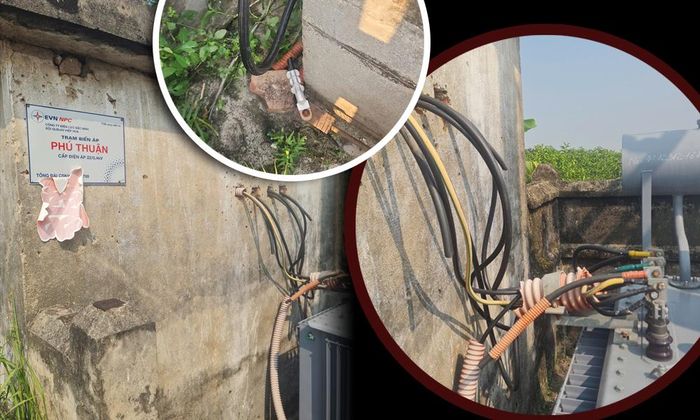 Thiết bị điện tại Trạm biến áp Phú Thuận, phường Hiệp Hòa bị đánh cắp trong ngày 14/10 vừa qua.