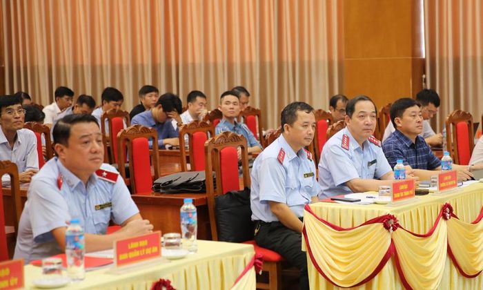  Các đại biểu tham dự tập huấn. 