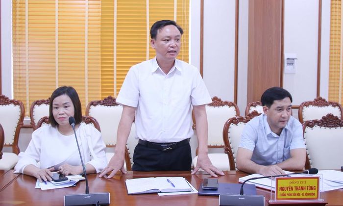 Đại diện Trường Trung học cơ sở Lương Tài nêu một số khó khăn sau sáp nhập.
