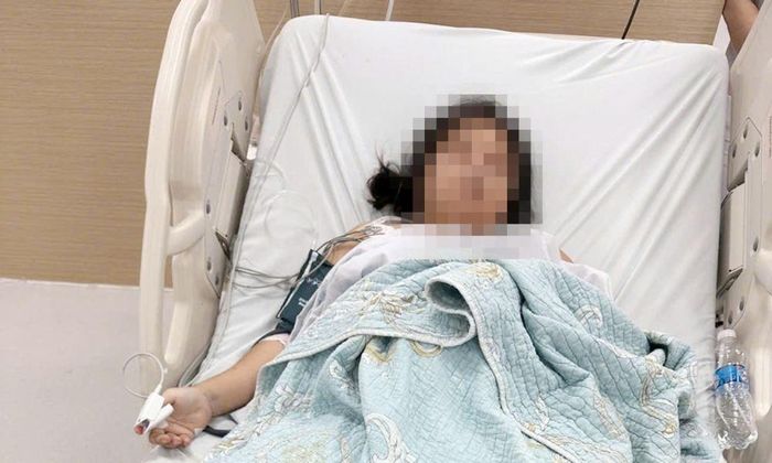 Sản phụ được theo dõi và chăm sóc tích cực sau mổ.
