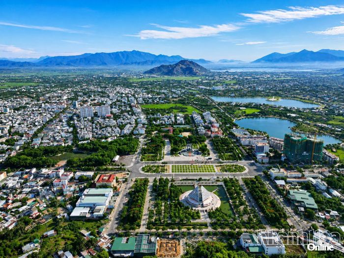 Một góc đô thị Phan Rang.
