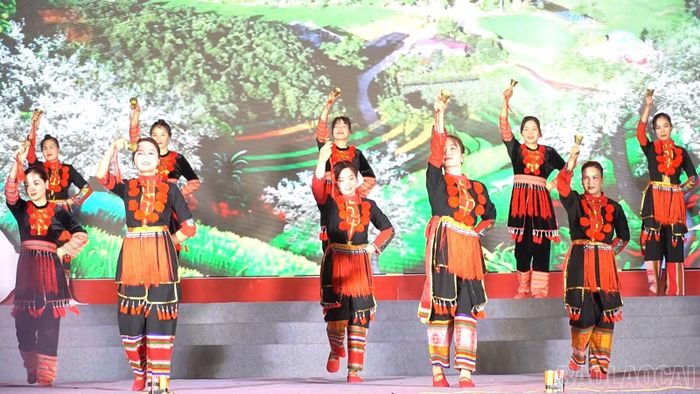 Các tiết mục văn nghệ được dàn dựng công phu, mang đậm bản sắc văn hóa dân tộc.