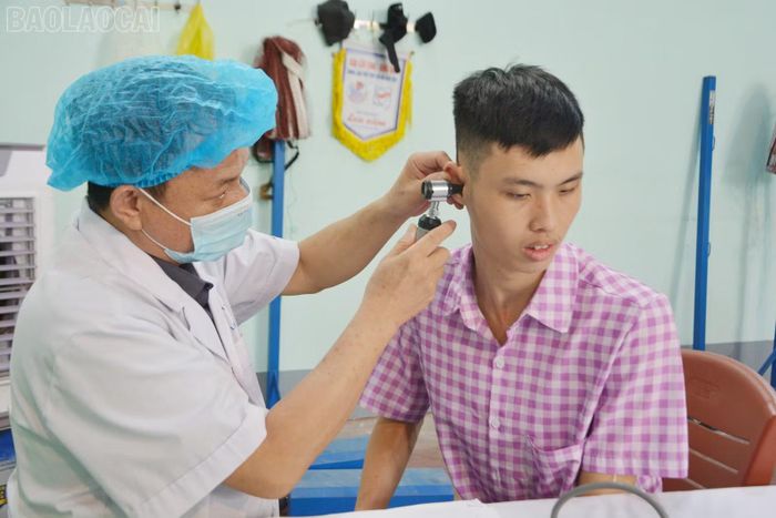 Công tác khám sơ tuyển sức khỏe được các địa phương tổ chức chặt chẽ, đúng quy định.