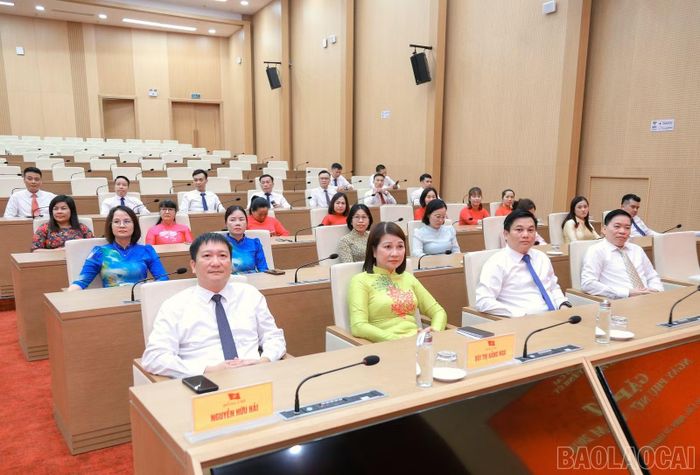 Các đại biểu dự buổi gặp mặt.