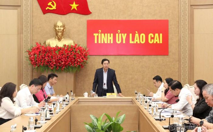 Bí thư Tỉnh ủy Dương Quốc Huy nhấn mạnh ý nghĩa quan trọng của việc lựa chọn biểu trưng chính thức của tỉnh.