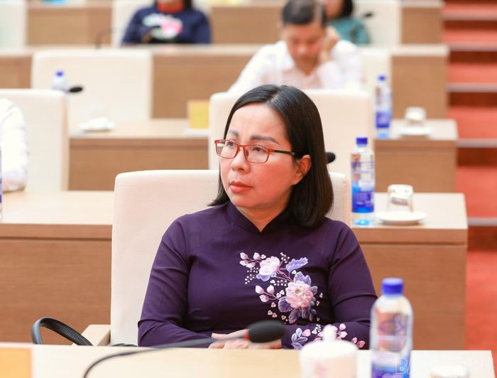 Các đại biểu dự buổi gặp mặt.