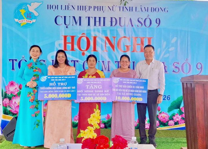 Hội LHPN tỉnh đồng hành, hỗ trợ sinh kế, nhà ở, công trình, nâng cao đời sống cho hội viên phụ nữ