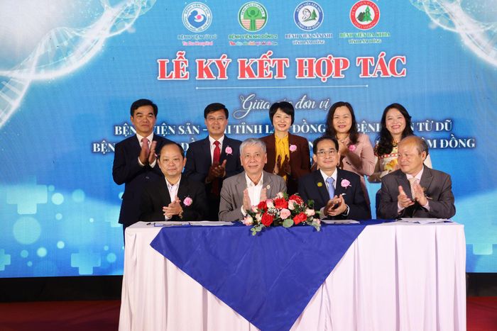Bệnh viện Sản - Nhi tỉnh ký kết hợp tác chuyên môn với Bệnh viện Từ Dũ, Bệnh viện Nhi đồng 2 TP Hồ Chí Minh và Bệnh viện Đa khoa tỉnh Lâm Đồng