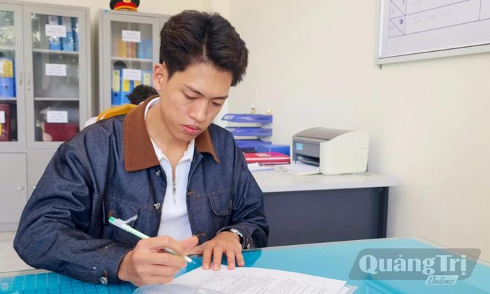 Em Phan Hoàng Hiếu - Ảnh: T.L