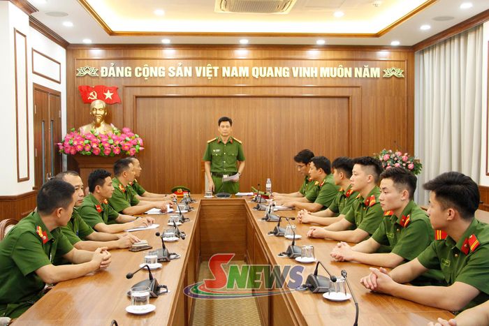 Phòng Cảnh sát cơ động, Công an tỉnh tổ chức kiểm tra, đánh giá kết quả học tập, thực hành các phương án bảo vệ mục tiêu năm 2026.