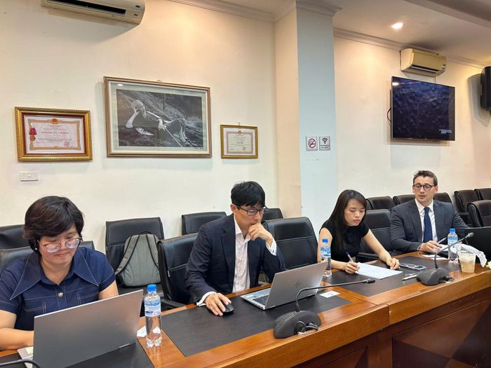 Đoàn chuyên gia EU đánh giá cao những thông tin và nội dung trao đổi tại buổi làm việc với Cục Công nghiệp, coi đây là cơ sở hữu ích để tiếp tục nghiên cứu, xác định tiềm năng và cơ hội hợp tác giữa hai bên trong thời gian tới.Ảnh: Lý Quốc Thịnh