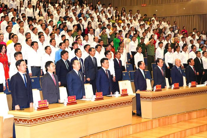 Các đại biểu tham dự lễ kỷ niệm.