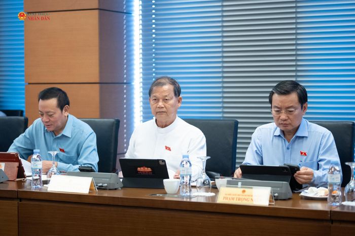 Các đại biểu tham dự phiên thảo luận tại Tổ 2