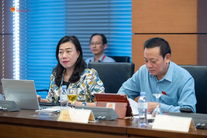 Các đại biểu tham dự phiên thảo luận tại Tổ 2