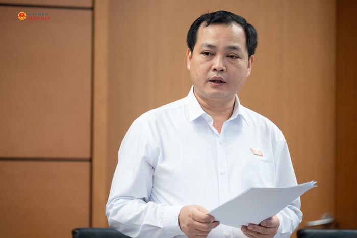 ĐBQH Lê Văn Đông (TP. Hồ Chí Minh) phát biểu