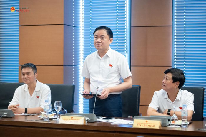 ĐBQH Lê Ngọc Sơn (TP. Hồ Chí Minh) phát biểu