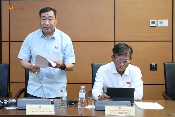 ĐBQH Thạch Phước Bình (Vĩnh Long) phát biểu
