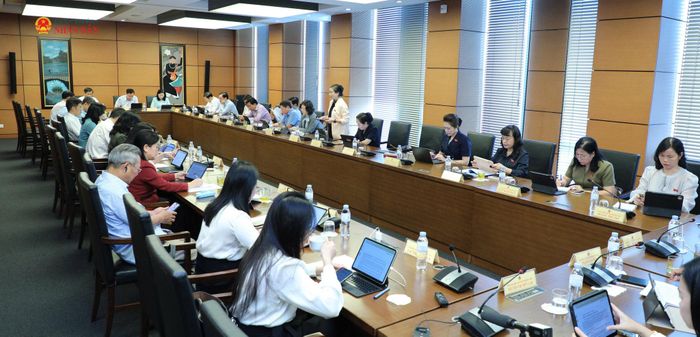Toàn cảnh phiên thảo luận tại Tổ 10