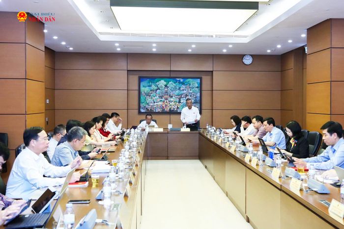 Toàn cảnh thảo luận tổ. Ảnh: An Nhiên