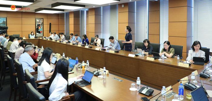 Toàn cảnh phiên thảo luận Tổ 10.