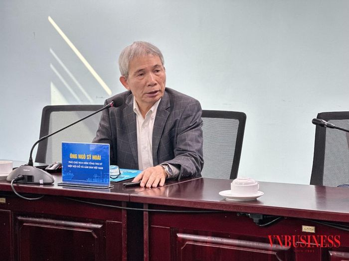 Ông Ngô Sỹ Hoài, Phó Chủ tịch kiêm Tổng Thư ký Hiệp hội Gỗ và Lâm sản Việt Nam.