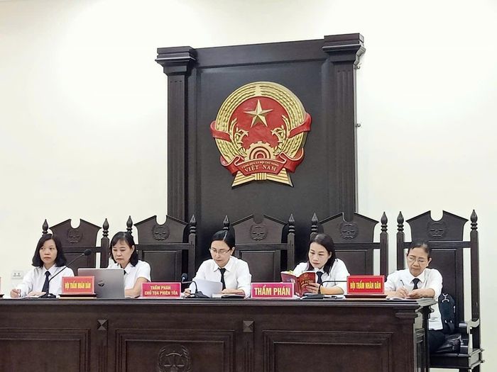 Thẩm phán Hoàng Thị Hải Hường, Chánh tòa Tòa Gia đình và người chưa thành niên TP. Bắc Ninh Chủ tọa một phiên tòa
