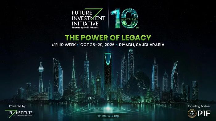 Hội nghị FII lần thứ 10 sẽ được lùi sang năm 2027. Ảnh: FII Institute