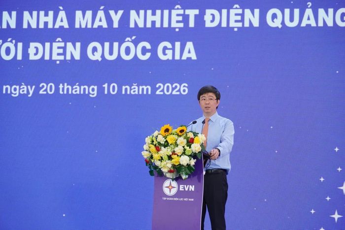 Đồng chí Bùi Hoàng Phương, Chủ tịch UBND tỉnh Quảng Trị phát biểu tại buổi lễ.