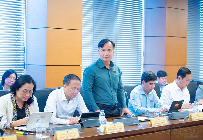 Đại biểu Trần Hoài Nam, Uỷ viên chuyên trách Uỷ ban Dân nguyện và Giám sát của Quốc hội,