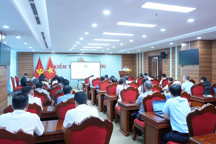 Quang cảnh buổi tập huấn.